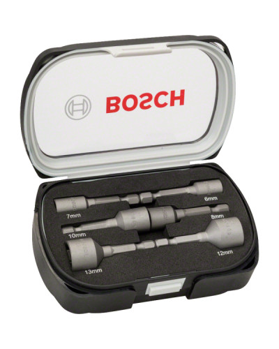Набір торцевих ключів Bosch 6, 7, 8, 10, 12, 13 мм, 50 мм
