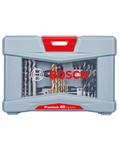 Набір свердел і біт Bosch Premium X-Line, 49 шт