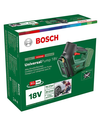 Акумуляторний насос Bosch UniversalPump 18V, без акб и з/у