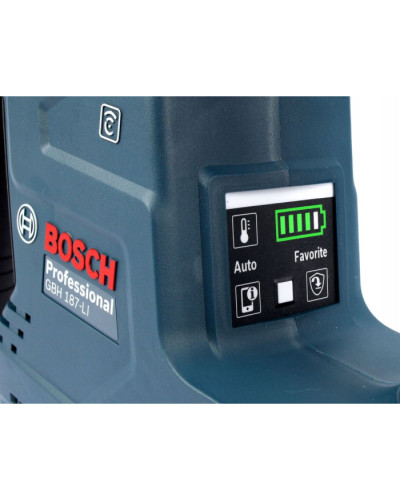 Акумуляторний перфоратор Bosch GBH 187-LI Professional, без акб та з/п Акумуляторний перфоратор Bosch GBH 187-LI Professional, без акб та з/п