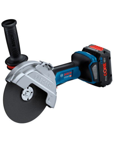 Акумуляторна кутова шліфувальна машина Bosch GWS 18V-180 P Professional, з 3 дисками, без акб та з/п