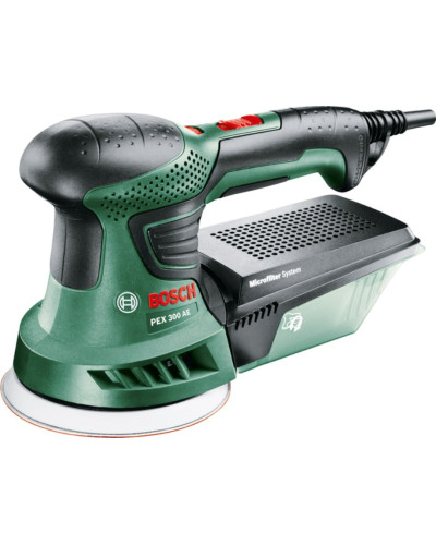 Ексцентрикова шліфмашина Bosch PEX 300 AE у кейсі