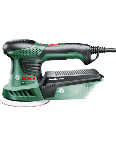 Ексцентрикова шліфмашина Bosch PEX 300 AE у кейсі
