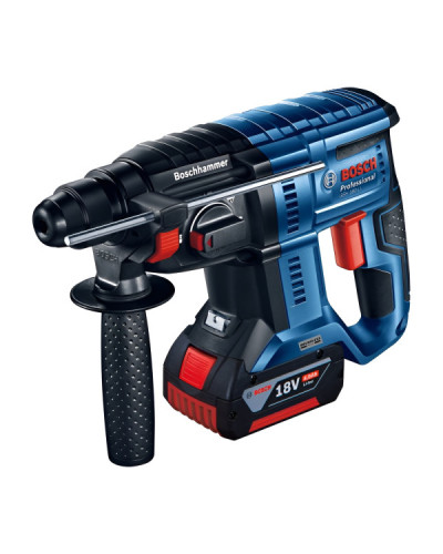 Набір інструментів Bosch болгарка Bosch GWS 180-LI Professional, перфоратор Bosch GBH 180-LI Professional, 2 акб GBA 18V 4.0 Ah, з/п GAL 18V-40, у кейсі