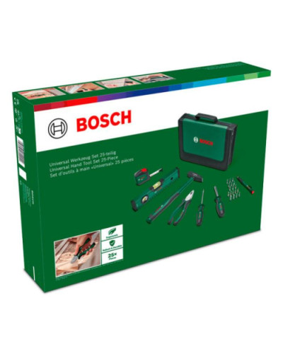 Універсальний набір інструментів Bosch 25 шт у сумці