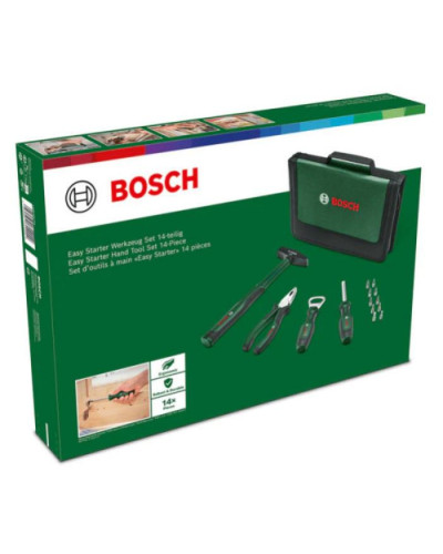  Набір ручних інструментів Bosch «Легкий старт» 14 шт у сумці