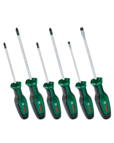 Набір викруток Bosch SL/PH/PZ, 6 шт