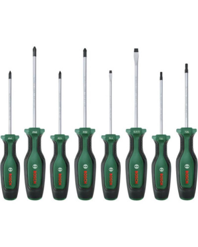 Набір викруток Bosch SL/PH/PZ/Тх, 8 шт