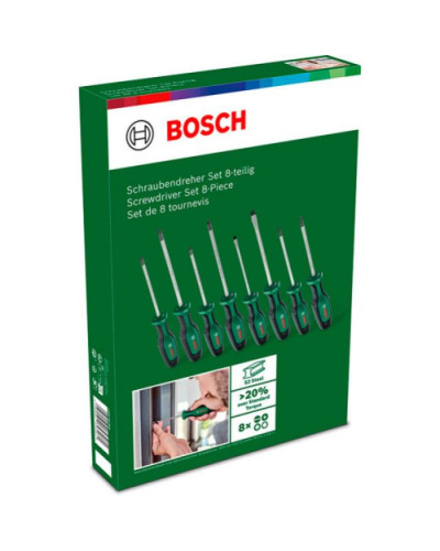 Набір викруток Bosch SL/PH/PZ/Тх, 8 шт