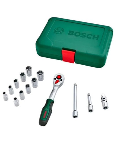 Набір торцевих головок Bosch 1/4", 14 шт