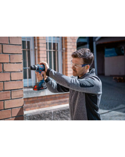 Акумуляторний ударний дриль-шурупокрут Bosch GSB 18V-90 C Professional, 2 акб ProCORE 18V 4.0Ah і з/в GAL 18V-40, у кейсі L-Boxx 136