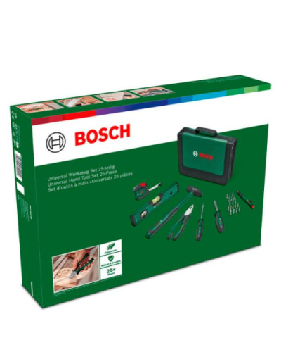 Набір ручних інструментів Bosch 25 шт у сумці