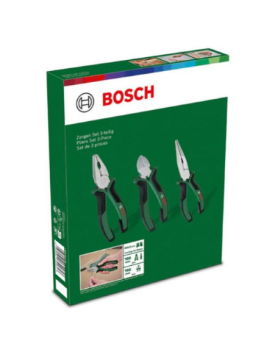 Набір плоскогубців Bosch, 3 шт