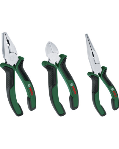 Набір плоскогубців Bosch, 3 шт