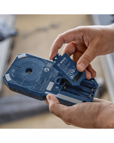 Детектор Bosch GMS 120-27 Professional, 2 акб 1.5V LR6 (AA), у футлярі
