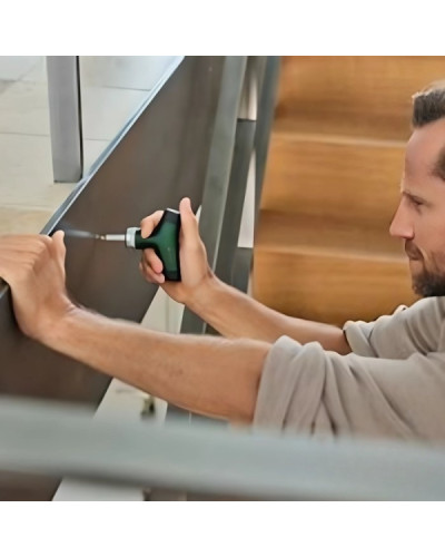 Викрутка Bosch з тріскачкою і Т-подібною рукояткою