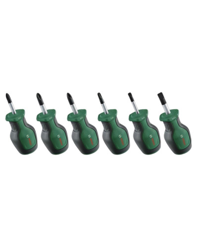 Набір коротких викруток Bosch, 6 шт