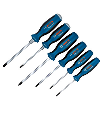 Набір викруток Bosch SL/PH/PZ/TX Professional, 6 шт