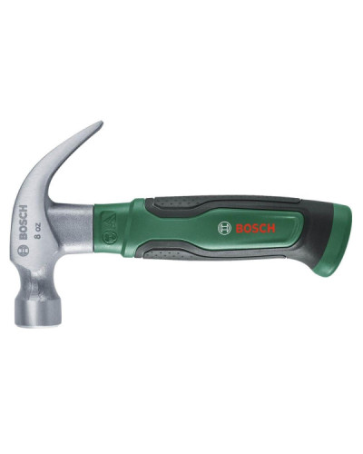 Короткий молоток-гвоздодер Bosch з вагою головки 225 г