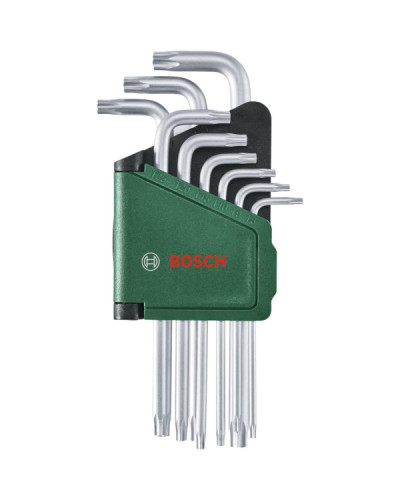 Набор ключей звездообразных Bosch Torx, 9 шт