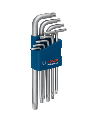 Набор шестигранных ключей Bosch Torx Professional, 9 шт