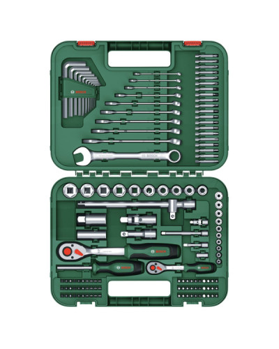 Набор ручных инструментов Bosch Advanced, 132 шт