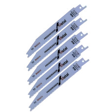 Пиляльне полотно Bosch S 123 XF, 8-14TPI, 5 шт
