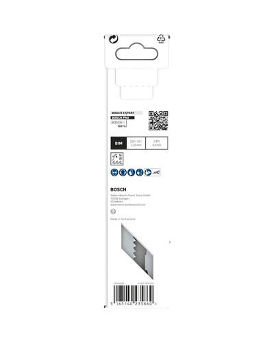 Пиляльне полотно Bosch PRO Window Demolition S611DF, 1.25x19x150 мм, 2 шт