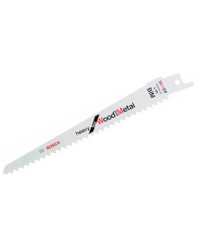 Пиляльне полотно Bosch S 611 DF, 6 TPI, 5 шт