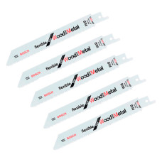 Пиляльне полотно Bosch S 922 HF, 10 TPI, 5 шт