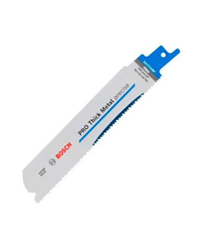 Пиляльне полотно Bosch PRO Thick Metal precise S 937 HBF, 1.1х25x150 мм, 5 шт