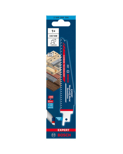 Пиляльне полотно Bosch Expert Wood with Metal Demolition S 967 XHM, 5-7 TPI, 150 мм