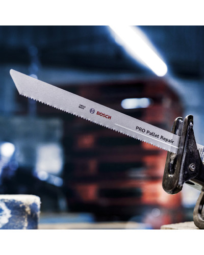 Пиляльне полотно Bosch PRO Pallet Repair S 1132 VFR, 0.9x19x225 мм, 100 шт
