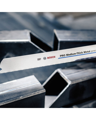 Пиляльне полотно Bosch PRO Medium-Thick Metal precise S 1137 BEF, 1.1x25x225 мм, 2 шт