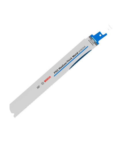 Пиляльне полотно Bosch PRO Medium-Thick Metal precise S 1137 BEF, 1.1x25x225 мм, 5 шт