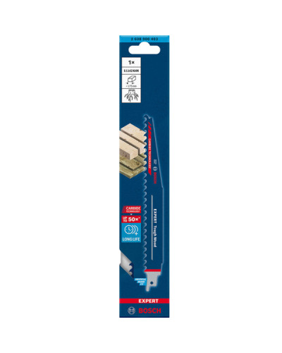 Пиляльне полотно Bosch Expert Tough Wood S 1142 КНМ, 225 мм