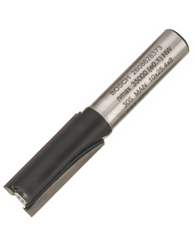 Пазовая прямая фреза Bosch 8х10х25х56 мм