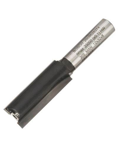 Пазовая прямая фреза Bosch 8х12х31.5х62 мм