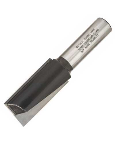 Пазова пряма фреза Bosch 12х20х40х81 мм