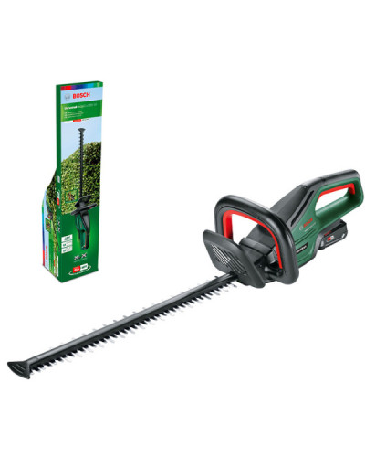 Акумуляторний кущоріз Bosch Universal Hedge Cut 18V-50,  акб 18V 2.5 Ah та з/п AL 1830 CV