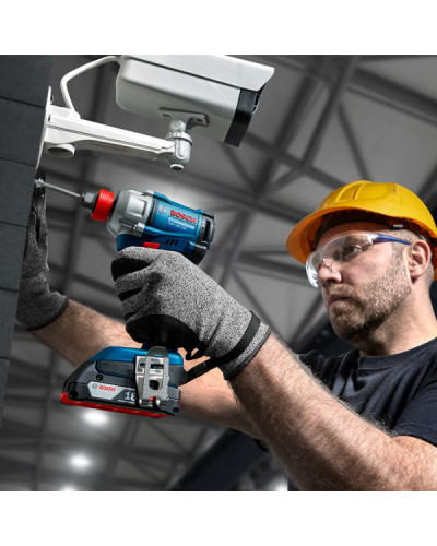 Аккумуляторный ударный гайковерт Bosch GDX 18V-285 Professional,  2 акб GBA 18V 4.0Ah и з/у GAL 18V-40 в L-BOXX