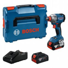 Аккумуляторный ударный гайковерт Bosch GDX 18V-285 Professional,  2 акб GBA 18V 4.0Ah и з/у GAL 18V-40 в L-BOXX