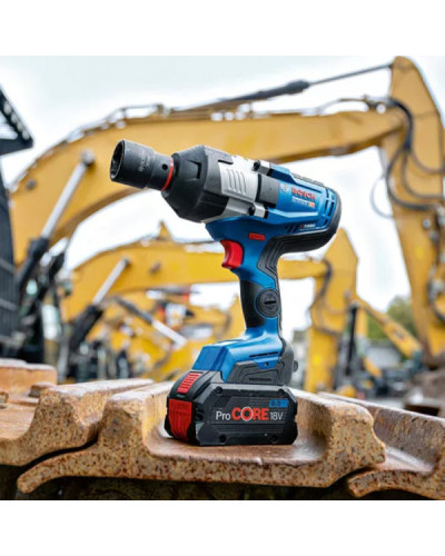 Аккумуляторный ударный гайковерт Bosch GDS 18V-1600 HC Professional,  без акб и з/у