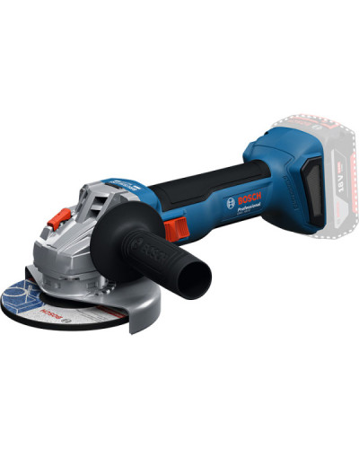 Акумуляторна кутова шліфмашина Bosch GWS 18V-8 Professional, 2 акб GBA 18V 5.0Ah та  з/п GAL 18V-40 у L-BOXX 136