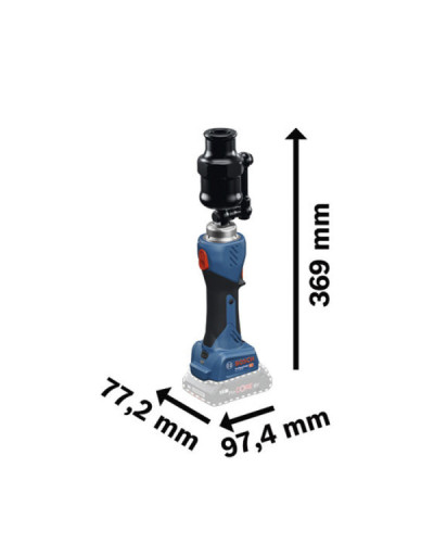 Акумуляторний гідроперфоратор Bosch GLH 18V-60 Professional, без акб та з/п у XL-BOXX