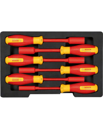Набір торцевих ключів Bosch VDE Professional, 6 шт