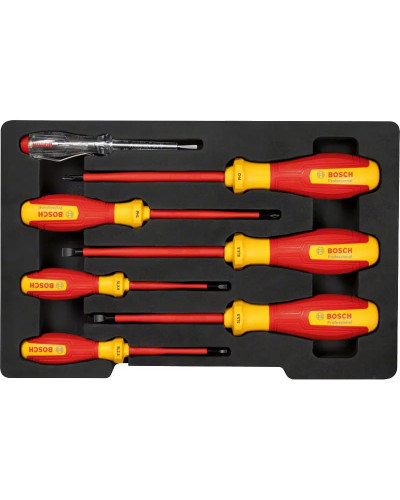 Набір викруток Bosch VDE Professional SL/PH, 7 шт