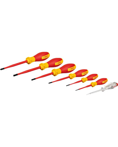Набір викруток Bosch VDE Professional SL/PH, 7 шт