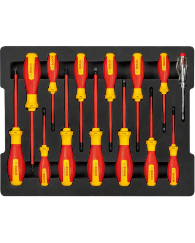 Набір викруток Bosch VDE Professional змішаний, 14 шт