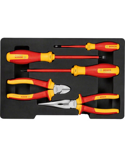 Набір інструментів Bosch VDE Professional, 5 шт